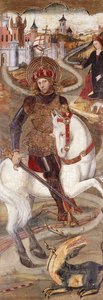 Saint George and the Dragon by Jaume Huguet