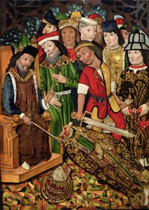 The Decapitation of St. Fabian by Jaume Huguet