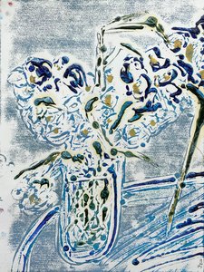 Fleur De Sel No. 02 Blue Carmel Monotype by Jay Batlle