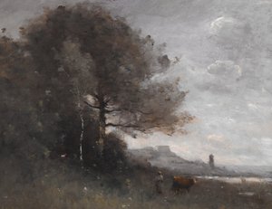 Souvenir of Italy by Jean-Baptiste-Camille Corot