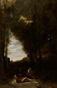 St. Sebastian Succoured by Holy Women by Jean-Baptiste-Camille Corot