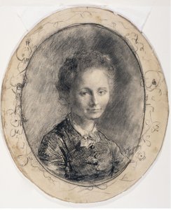Portrait of Mademoiselle de Montfort by Jean-Baptiste Carpeaux