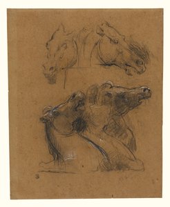 Studies of Horses (after the Elgin marbles)