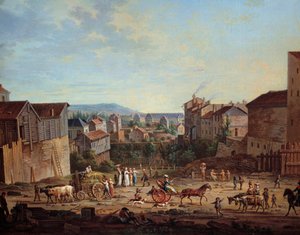 The Bastion of Michottes in Nancy by Jean Baptiste Claudot