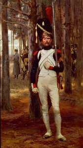 Foot Grenadier of the Imperial Guard, by Edouard Detaille