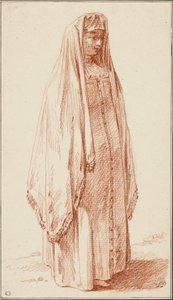 A Woman in Russian Dress