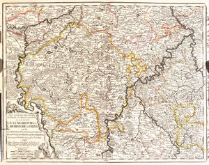 Belgium (Walloon Region), Germany (State: Rhineland-Palatinate), Luxemburg, France (Region: Lorraine, Champagne-Ardenne) by Jean Baptiste Nolin