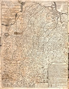 East Emilia-Romagna and North-east Tuscany, Italy by Jean Baptiste Nolin
