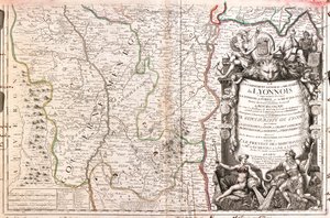 Rhône-Alpes, south-east Auvergne, France by Jean Baptiste Nolin