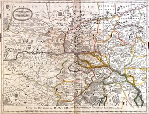 South-East Czech Republic, West Slovakia, West Hungary, East Austria by Jean Baptiste Nolin