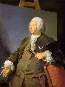 Portrait of Jean-Baptiste Oudry by Jean Baptiste Perronneau