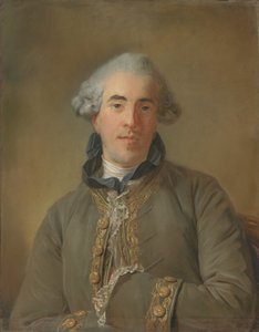 Portrait of Théophile Van Robais by Jean-Baptiste Perronneau
