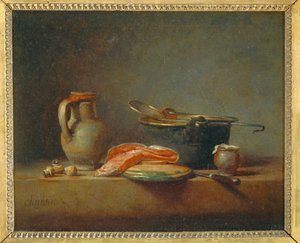 Still-life with copper pot