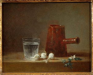 Pot by Jean-Baptiste Simeon Chardin