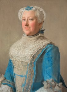 Portrait of Elizabeth Percy, Countess of Northumberland by Jean-Etienne Liotard