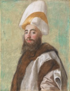 Portrait of a Grand Vizir, or of a European Dressed as One, c.1741