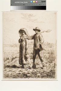 Going To Work by Jean Francois Millet