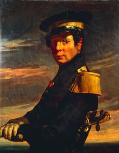 Portrait of Naval Officer by Jean Francois Millet