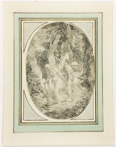 Allegory-Ingenius Love by Jean-Honore Fragonard