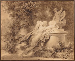 Invocation to Love by Jean-Honore Fragonard
