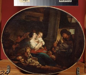 Happy Family by Jean Honore Fragonard