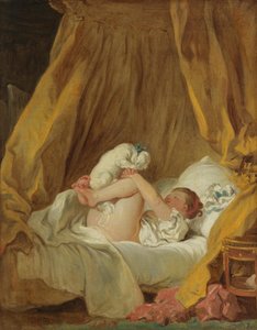 Girl with Dog