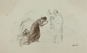 Benediction at Lourdes by Jean-Louis Forain