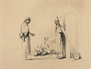 Hiding the "Louis" by Jean-Louis Forain