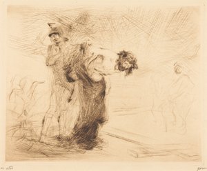 Christ Stripped of His Clothes by Jean-Louis Forain