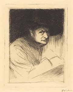 Portrait of Forain by Jean-Louis Forain