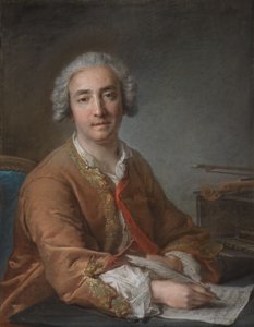 Portrait of the Composer Joseph-Nicolas-Pancrace Royer by Jean-Marc Nattier