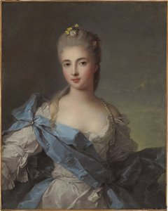 Portrait of the Duchess of La Rochefoucault by Jean Marc Nattier