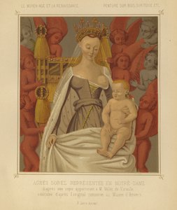 Agnes Sorel as Madonna Lactans
