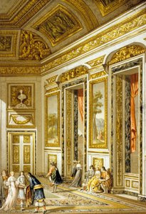17th Century Interior by Jean (after) Lepautre