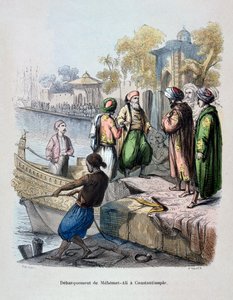 Mahomet Ali Arriving in Constantinople, c1847 by Jean Adolphe Beauce