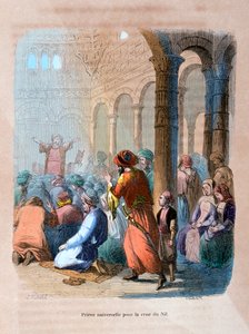 Universal Prayer for the Flooding of the Nile, Egypt, c1847