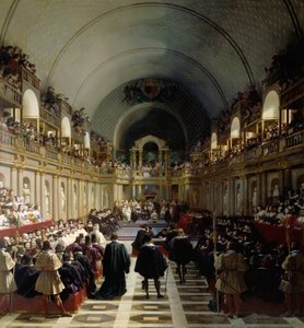 The Assembly of the Estates-General on October 27, 1614 by Jean Alaux