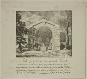 Project for a Shelter Along a Highway