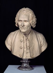 Bust of Jean Jacques Rousseau (1712-78)