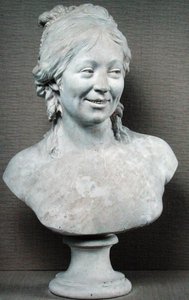 Bust of Madame Houdon, 1786 by Jean Antoine Houdon