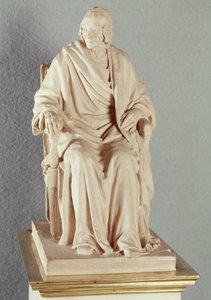 Francois Marie Arouet Voltaire (1694-1778) 1778 by Jean Antoine Houdon