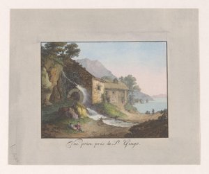 Watermill on the Edge of Lake Geneva