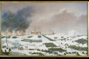 The Battle of Eylau by Jean Antoine Simeon Fort