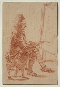 A Bewigged Painter (Possibly Claude Audran), c.1709