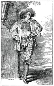 Peasant Costume by Jean Antoine Watteau