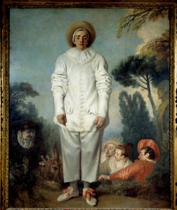 Pierrot, Once Called Gilles by Jean Antoine Watteau