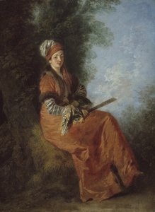 The Dreamer by Jean Antoine Watteau