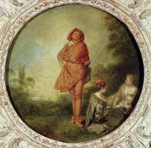 The Proud Man, 1715 by Jean Antoine Watteau