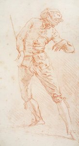 The Swordsman by Jean Antoine Watteau