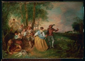  by Jean Antoine Watteau